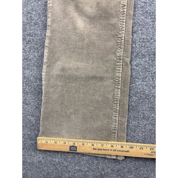 Vintage Silver Jeans Pants Women's 28/32 Beige Corduroy Bootcut Stretch Mid Rise - Picture 7 of 10